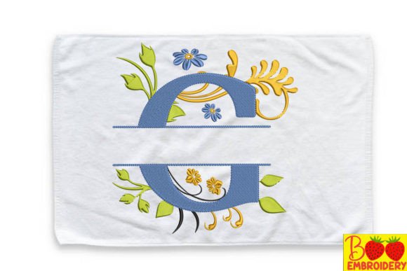 Floral Letter G: A Seasonal Embroidery Gem