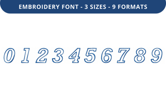 Sells Word Font 0 to 9 Review
